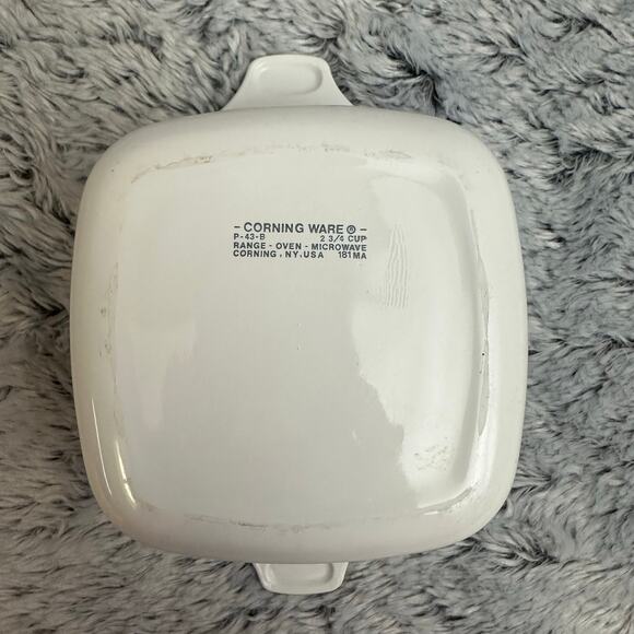 Corning Ware Set of Two L'Echalote Spice of Life Baking Vintage NO LIDS - Picture 14 of 14